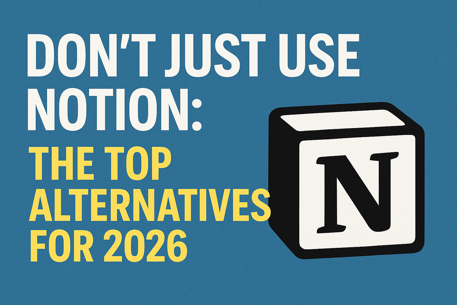 notion alternatives